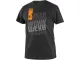 Koszulka CXS Workwear czarno-pomarańczowa