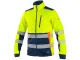 Kurtka softshell ostrzegawcza CXS Benson żółto-granatowa