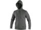 Bluza z kapturem CXS Harrison szaro-czarna