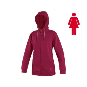 Bluza damska z kapturem CXS Harriet burgund
