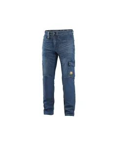 Spodnie jeans CXS Albi niebieskie
