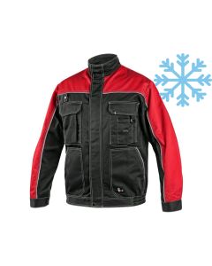 Bluza ocieplona CXS Orion Otakar czarno-czerwona