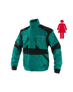 Bluza robocza damska CXS Luxy Diana zielono - czarna
