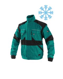 Bluza ocieplona CXS Luxy Hugo zielono - czarna