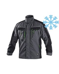 Bluza ocieplona CXS Sirius Lucius szaro-zielona