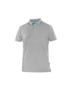 Koszulka polo CXS Henry szaro-niebieska