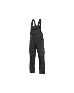 Ogrodniczki CXS Stretch czarne