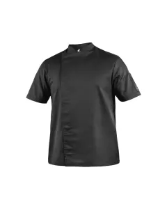 Bluza kucharska CXS Chewline B-S krótki rękaw czarna 