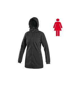 Płaszcz damski softshell CXS Orleans czarny