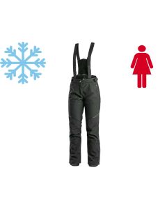 Spodnie damskie softshell zimowe CXS Trenton czarne