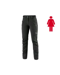 Spodnie softshell damskie CXS Akron czarne