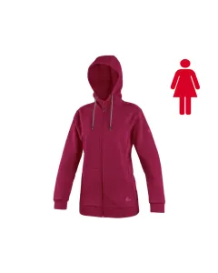Bluza damska z kapturem CXS Harriet burgund