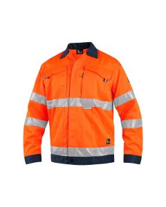 Bluza robocza odblaskowa CXS Norwich pomarańczowo-granatowa