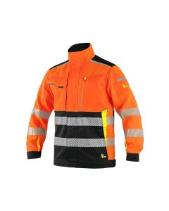Bluza robocza odblaskowa CXS Benson pomarańczowo-czarna