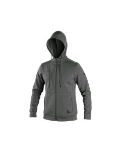 Bluza z kapturem CXS Harrison szaro-czarna